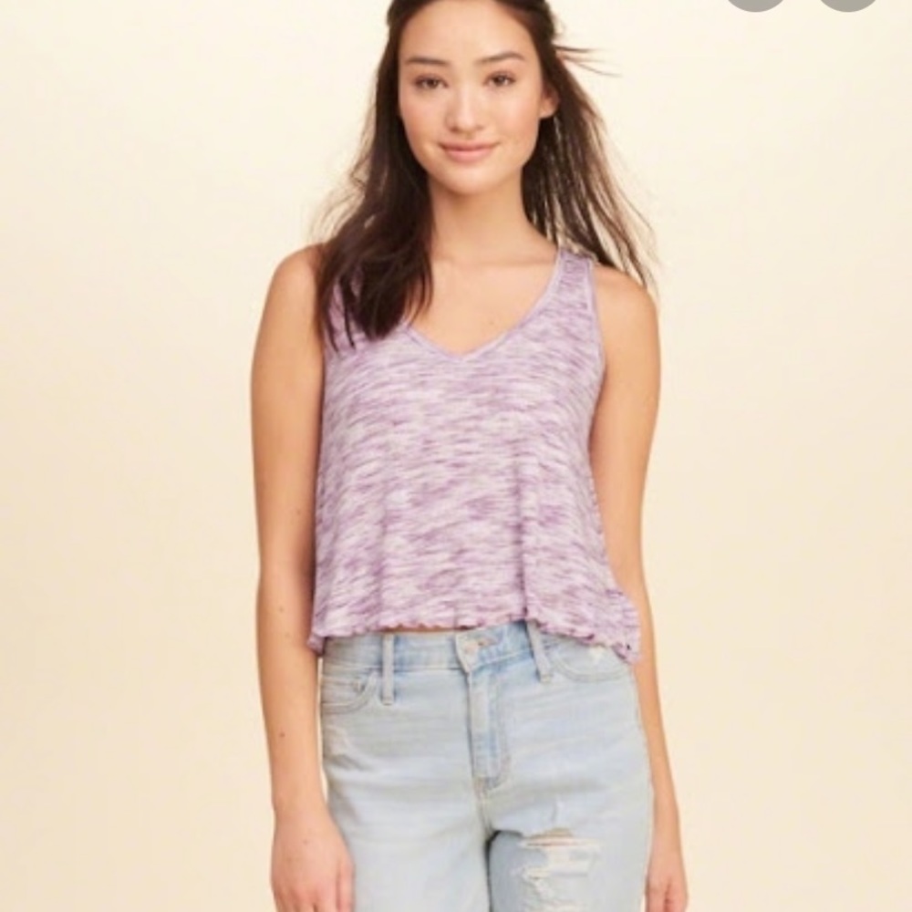 Hollister Purple Swing Tank